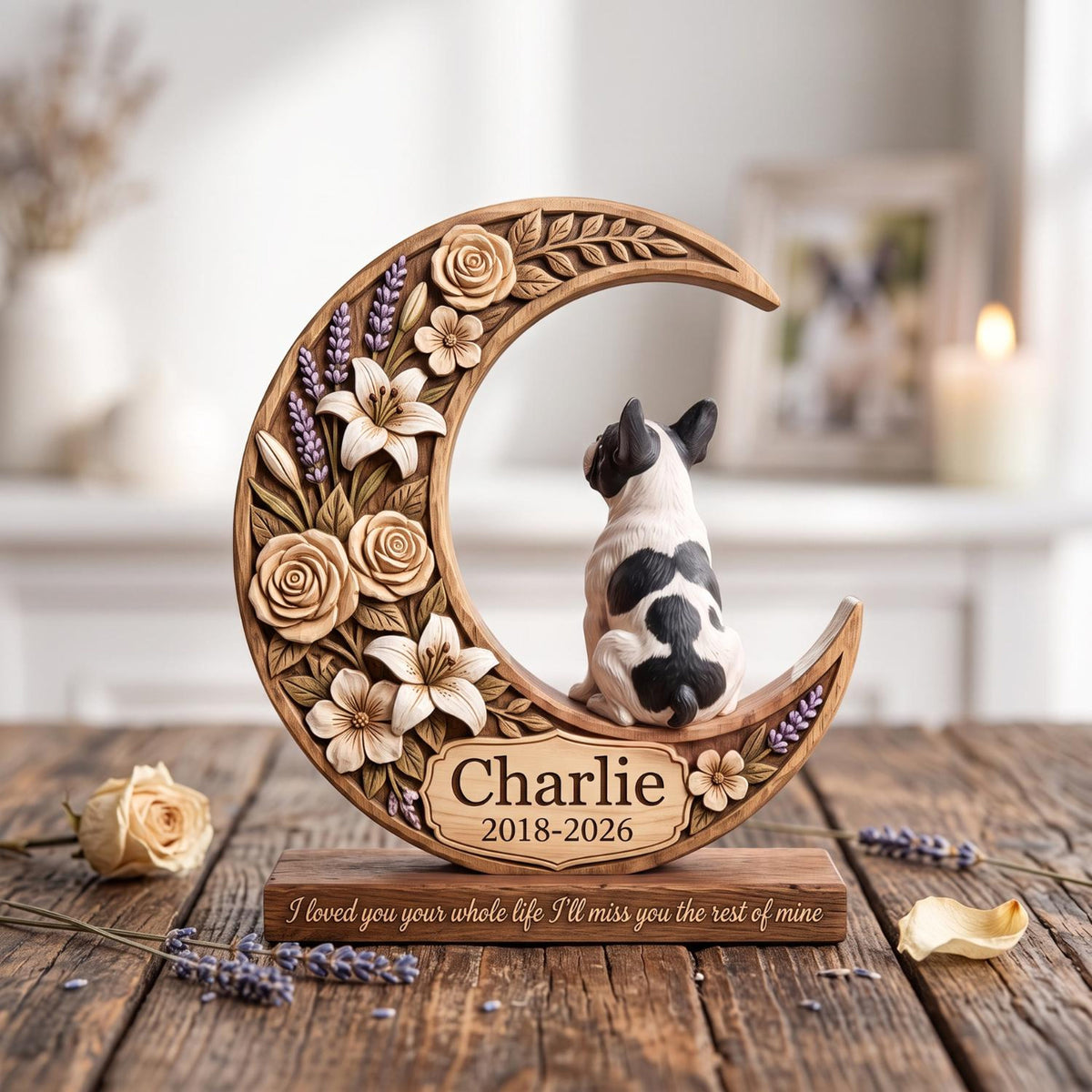 Personalized Pet Memorial 2D FLAT Wooden Block, Custom Photo Dog Cat Wood Sign, Pet Loss Sympathy Keepsake, Pets Remembrance Gift 4b7d86d1-06b5-4676-af6c-23e88345873c-7.jpg