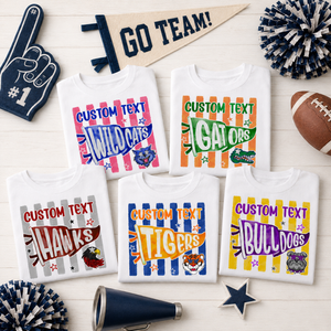 Custom Mascot School Shirt, School Mascot Spirit Shirt, Back To School Shirt, Personalize mascot, Striped Pennants Flag, Girly Mascot Shirt 4b8d6696-4afe-458e-b86e-d2adb78c5c9c-banner-1.png