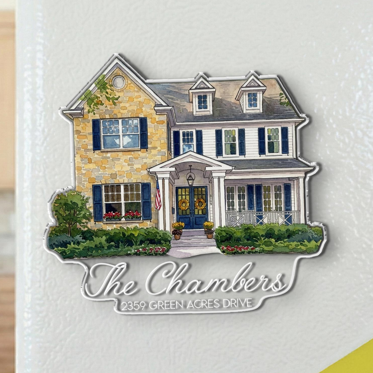 Personalized New Home Fridge Magnet, Custom First Home Address Gift, Watercolor Housewarming Gift, Home Moving Keepsake 4b9b2fd4-f2bd-40f9-8a98-cf5eb2ccf005-banner-1.png