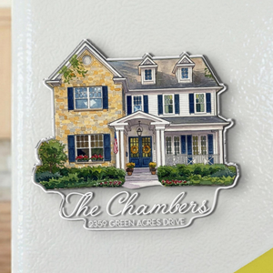 Personalized New Home Fridge Magnet, Custom First Home Address Gift, Watercolor Housewarming Gift, Home Moving Keepsake 4b9b2fd4-f2bd-40f9-8a98-cf5eb2ccf005-banner-1.png