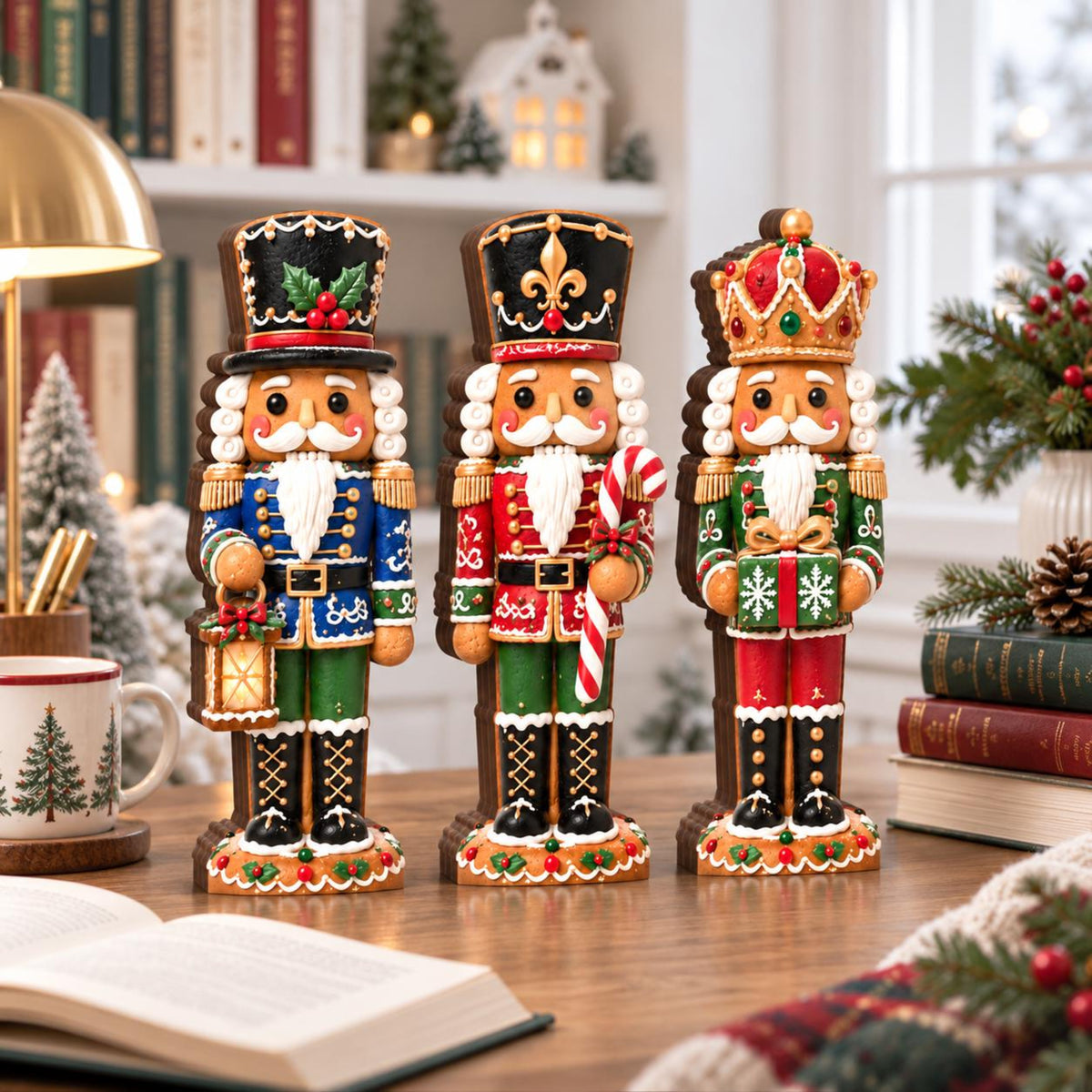 Christmas Nutcracker Wooden Block, Gingerbread Soldier Decor, Festive Shelf & Mantel Accent, Holiday Home Decor, Nutcracker, Christmas Decor 4bac4c53-1365-4a7a-aa62-63ceaf4b9af3-1.jpg