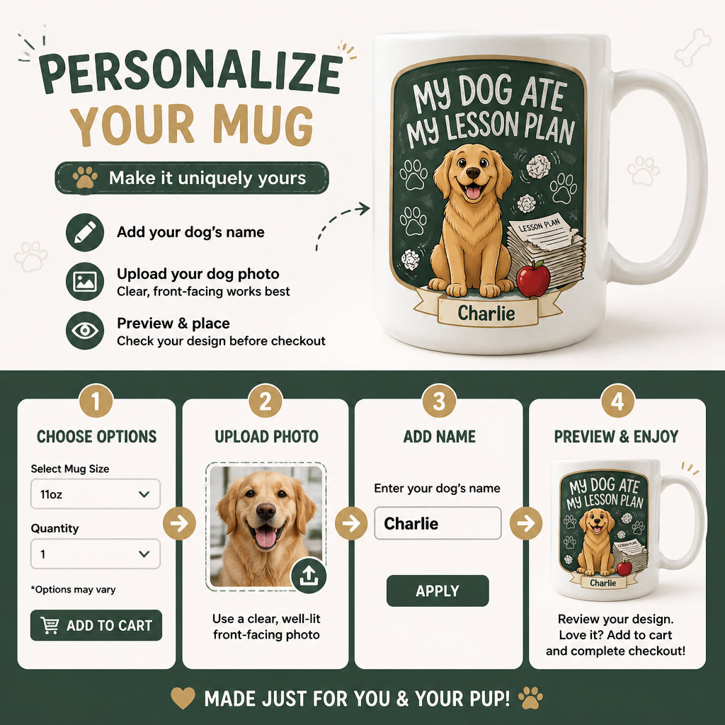 My Dog Ate My Lesson Plan - Personalized Teacher Mug - Personalized Mug 4bb1956e-b523-4cc1-8de2-8417b791c8af.jpg