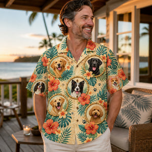 Custom Pet Photo Aloha Hawaiian Shirt – Bamboo Frame Hibiscus Pattern - Personalized Hawaiian Shirt 4bd02aee-a191-45eb-b7a4-3cc9460a6915.jpg