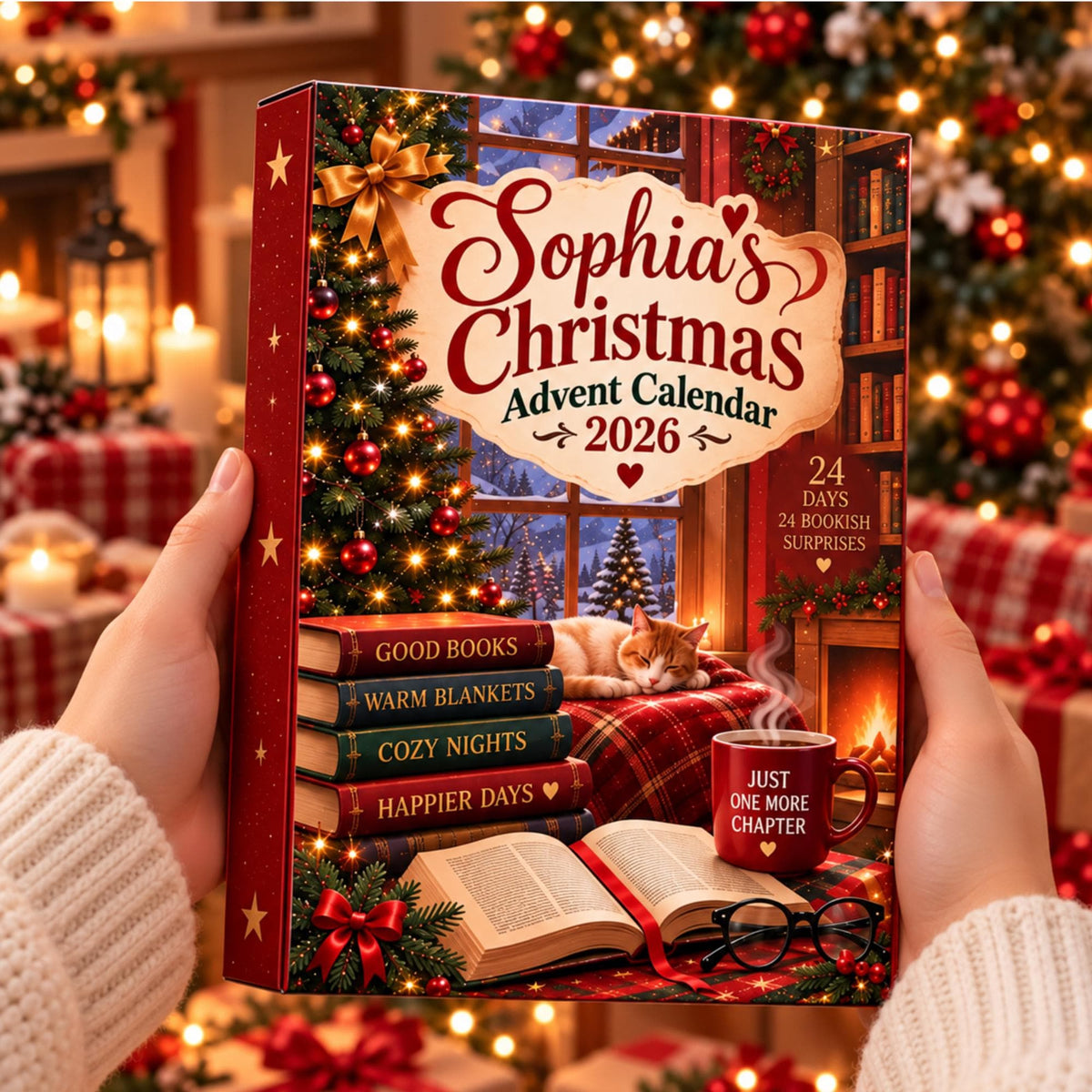 Personalized Book Lover Advent Calendar, Custom Name, 24 Bookish Acrylic Charms, Christmas Countdown for Book Lovers 2026 4be8fbc5-fd65-450b-a89a-c8bef54348d1-il_fullxfull.8602220395_3jsz.jpg