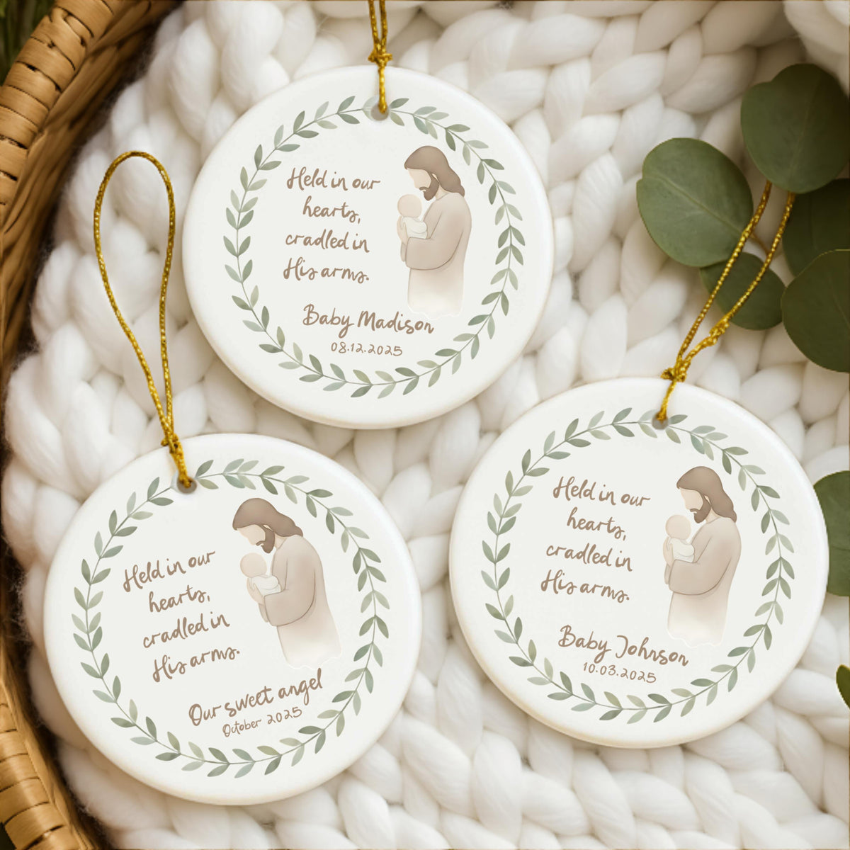 Personalized Miscarriage Gift Ornament Custom Angel Baby Loss Keepsake Infant Memorial Parents Stillborn Remembrance Ideas Jesus Baby Mom 4bf7e1b2-43e6-47ff-bbf1-ce17bfbd4f6a-2.jpg