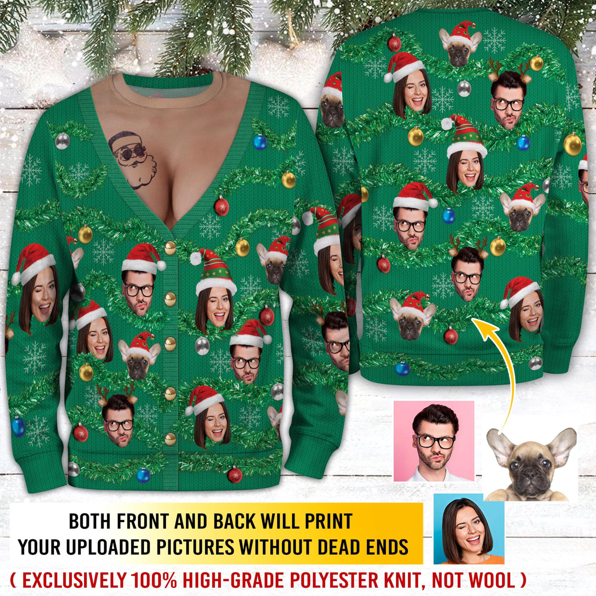 Personalized Face Pattern Ugly Christmas Sweater | Custom Festive Red Holiday Sweatshirt 4c0b8eb9-71e2-4719-8eda-4ee2042a3a20-5.jpg