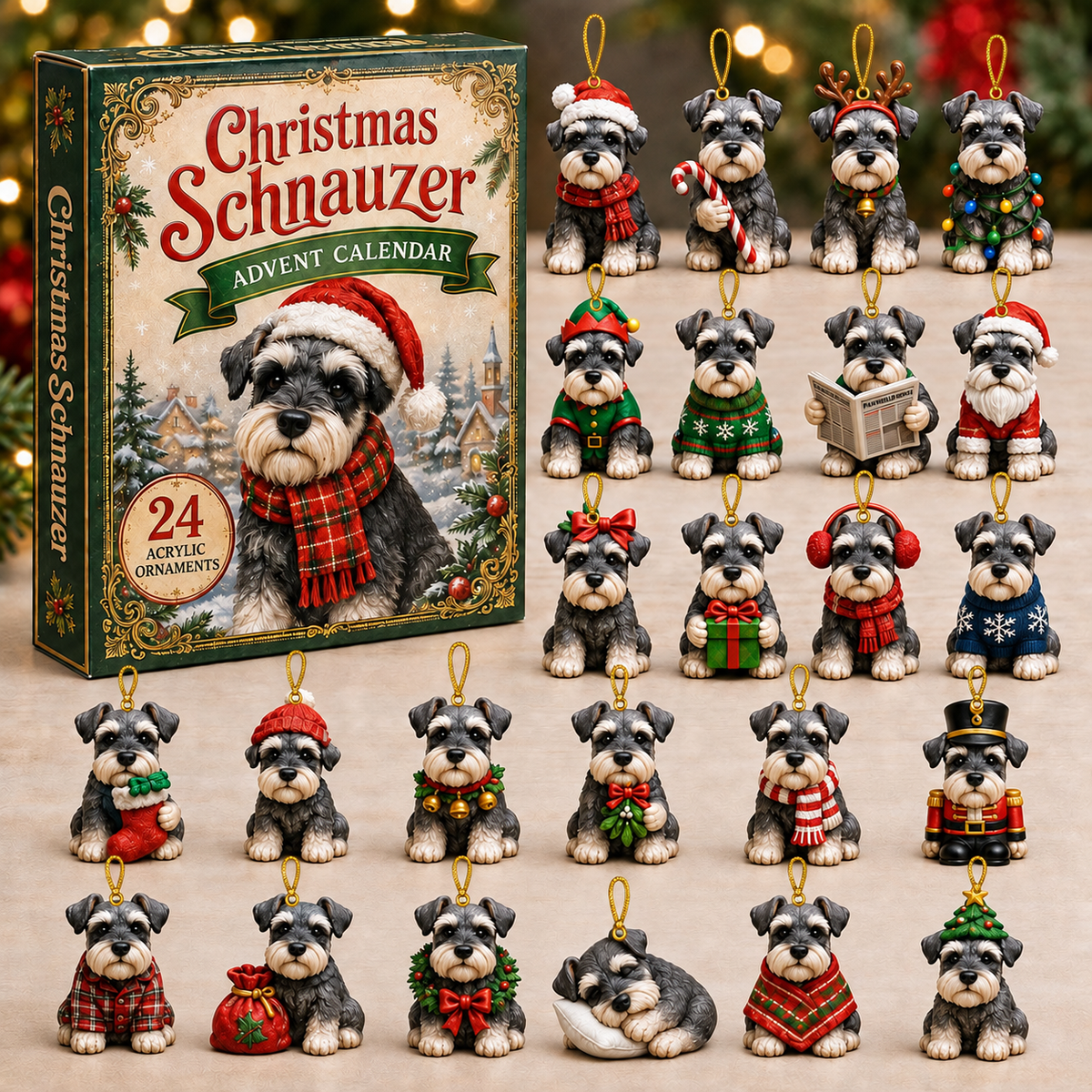 Christmas Schnauzer Advent Calendar 2026 - 24-Day Festive Countdown, Acrylic Charms Blind Box - Gift For Schnauzer Lovers 4c15c9fe-d0b9-4d87-a96e-279069144c9c-schnauzer-box-charms.png
