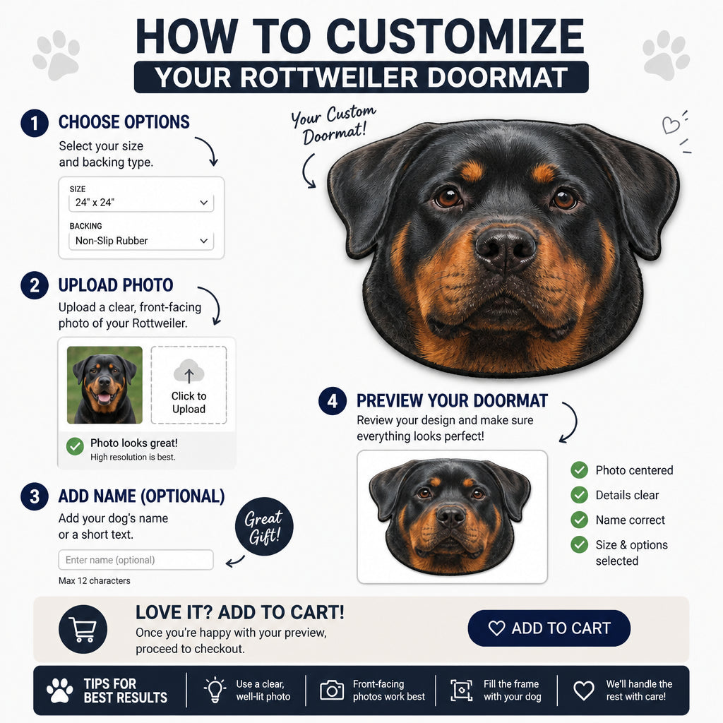 Custom Pet Head-Shaped Doormat — Upload Your Photo - Personalized Custom Shape Doormat (ZB) 4c2d1878-02f5-4199-81da-d3fb1b1cf714.jpg