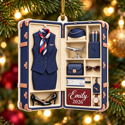 Personalized American Airlines Flight Attendant 3D Relief Ornament, Airline Crew Xmas Gift, Cabin Crew Travel Keepsake, Aviation Decor 4c4b8e7a-7fe2-4c8a-a317-f4ea82a50a08-87c06ffd-7acb-44a8-988f-63d5083708dc.png