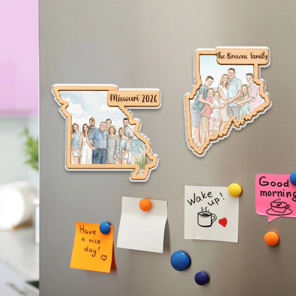 Every Road Leads To Love - Personalized Acrylic Magnet - Gift For Family, Friends, Siblings, Long Distance Gift 4c70057d-7d9a-48c9-ac6a-b18ba43ba769-2_converted.png