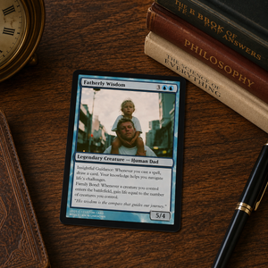 Custom MTG Card, Personalised MTG Card, Father's Day MTG custom card, Christmas MGT Card,Custom Dad MGT Card