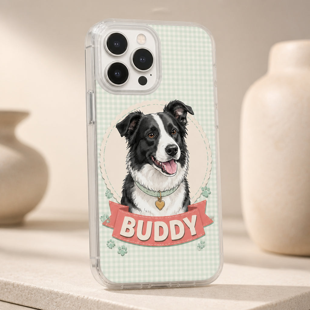 Custom Pet Portrait Phone Case (Photo Upload + Name) - Personalized Phonecase 4c80393c-7606-418f-9593-44327620f7e3.jpg
