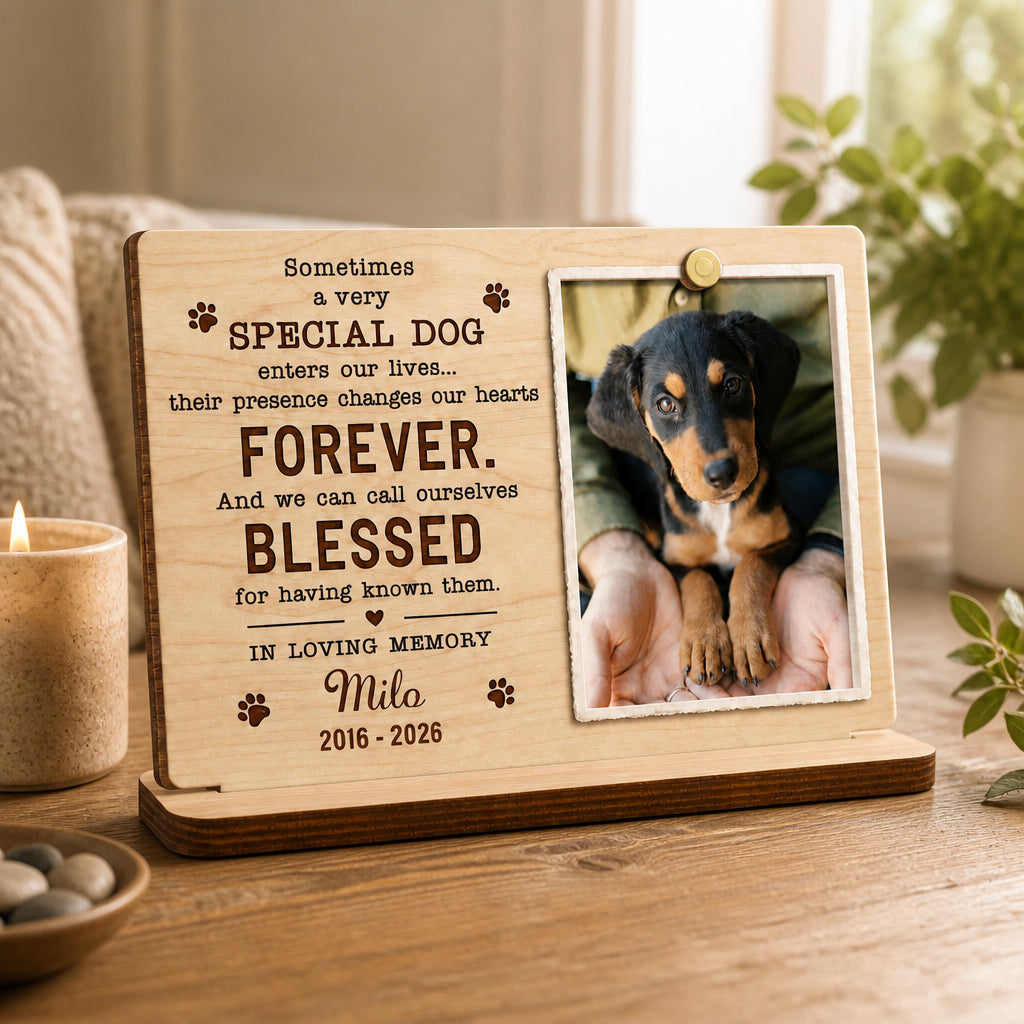 Personalized Dog Memorial Photo Table Sign – "Sometimes a very special dog..." - Personalized Wooden Photo Table Sign 4c85d632-e6cb-4d60-a729-29f9cffa3354.jpg