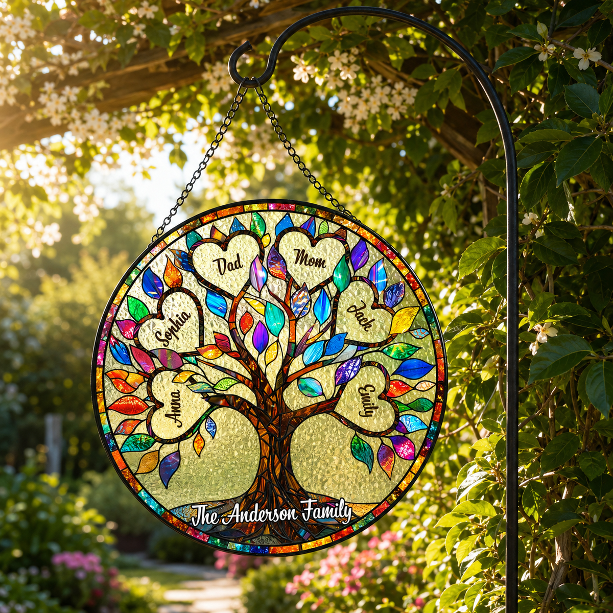 Personalized Family Tree Stained Glass Suncatcher, Tree of Life Window Hanging Decor, Mothers day Gift 4c8d57f6-108d-4dab-8557-90803f86089c-banner-2.png