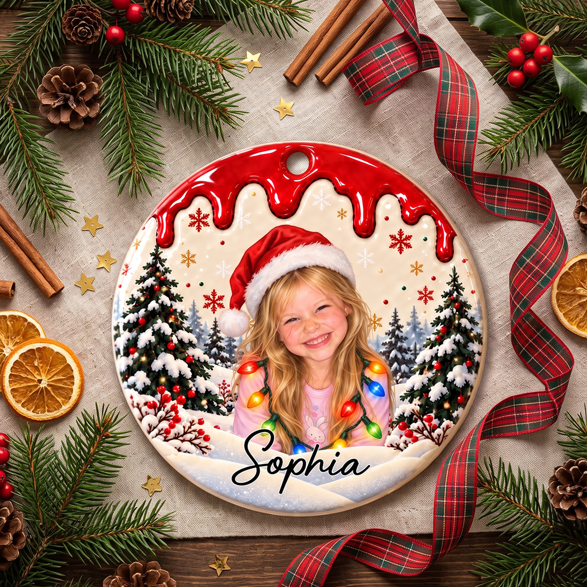Custom Photo Christmas Family Portrait Gifts - Personalized Christmas Ornament  - Real 3D Raised Ornament 4c8f4986-91cd-4fe3-80d6-4287c8a00d8b-MOCKUP-8.png