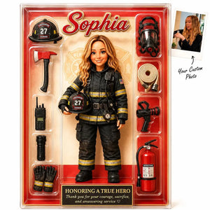 Personalized Firefighter Acrylic Block, Custom Photo Hero Action Figure Plaque, Fireman Retirement Gift, Thank You Decor 4c922199-7632-4ac5-a4bf-fdaf71df00c3-frthtr-5-.webp