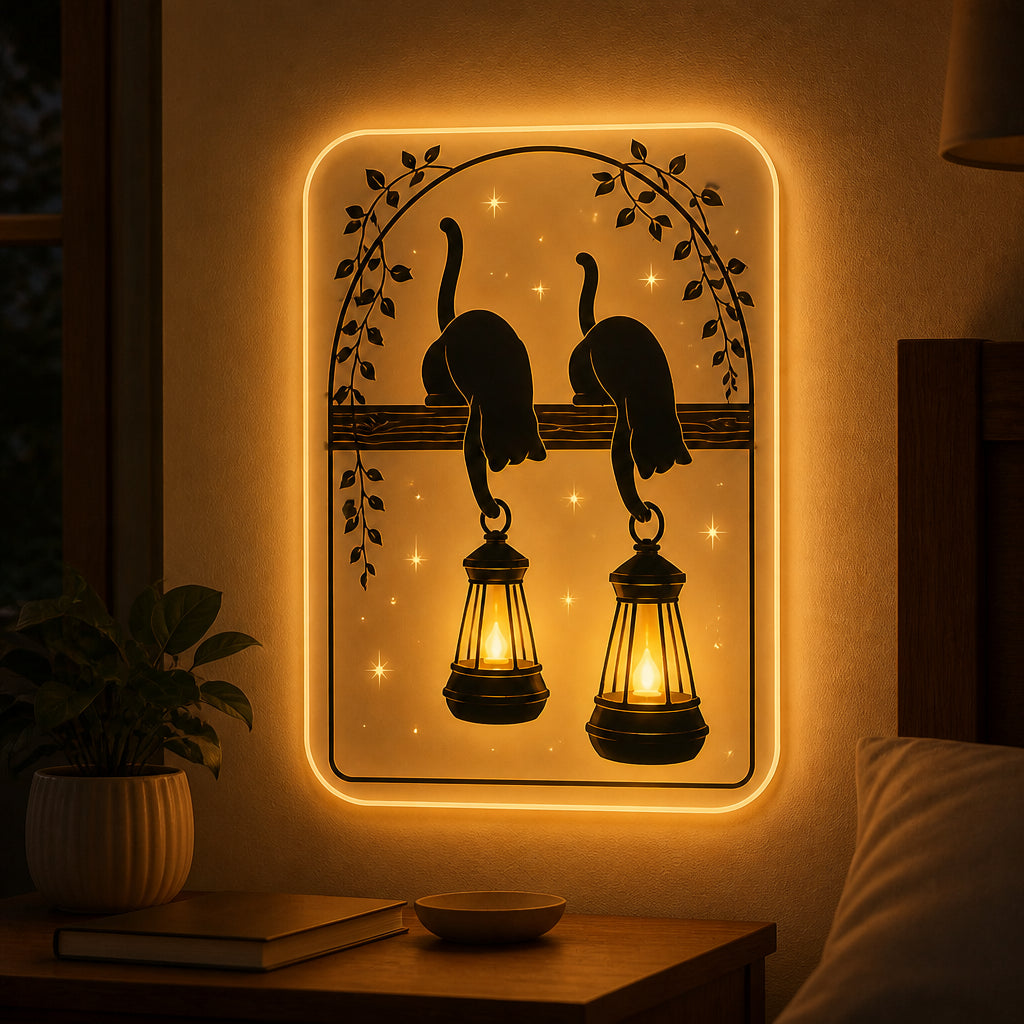 Lantern Cats Acrylic Night Light - Acrylic Night Light 4ca9aa58-7357-44bf-9b9e-cc92d386481b.jpg