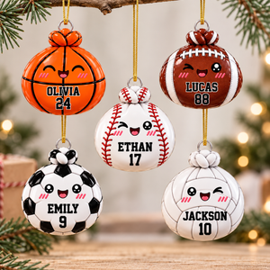 Personalized Cute Funny Sport Dumpling Dim Sum Acrylic Ornament, Christmas Gift For Kids, Sports for Fans 4cc3c6ba-9b10-4b84-afe8-6a907c16fe5f-dsgfv-2-.png