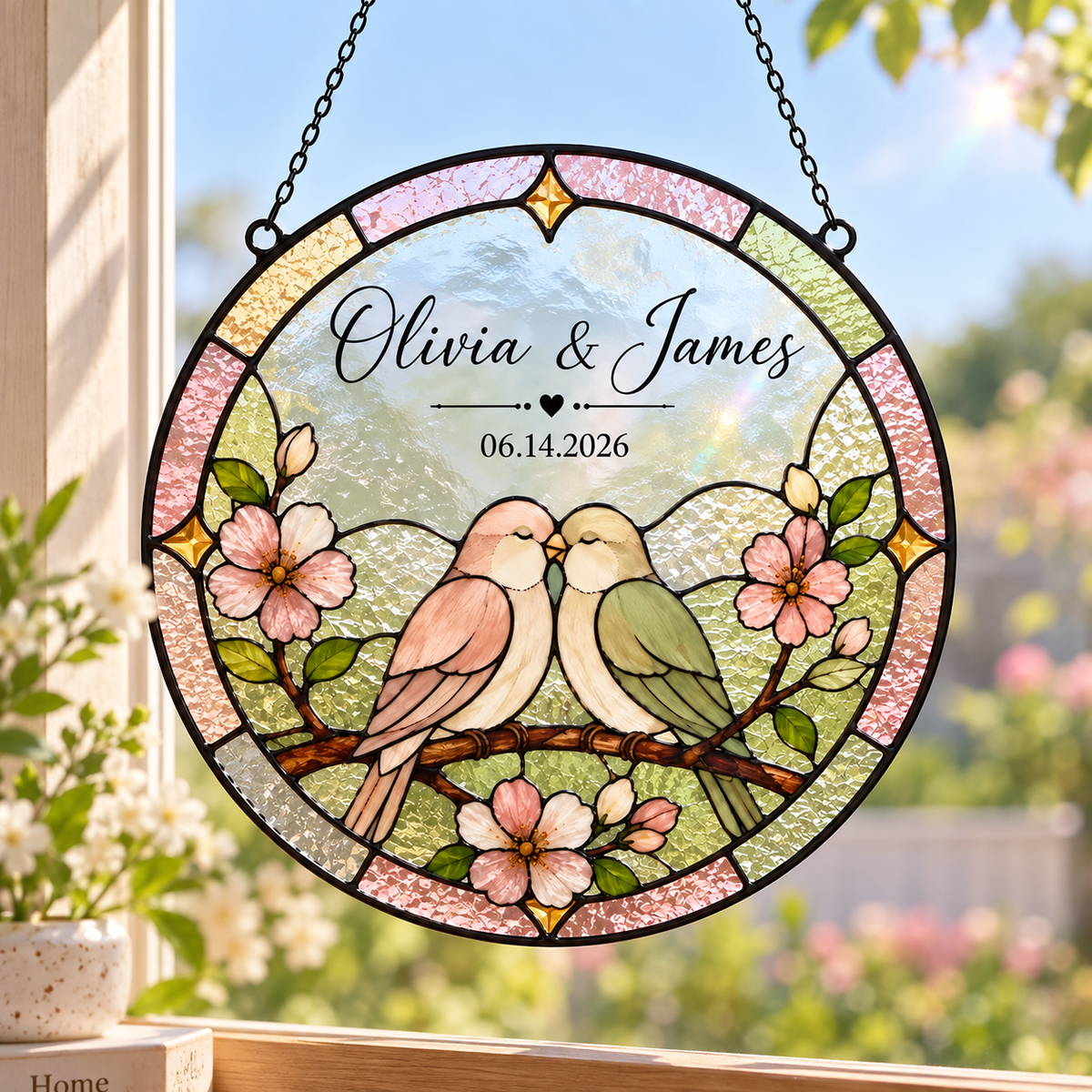 Personalized Love Birds Glass Suncatcher, Custom Wedding Anniversary Gift 4cc69b53-85c6-4d9c-9f3d-dd057e88f689-34c940e8-229e-4743-8597-1e715729e503.png