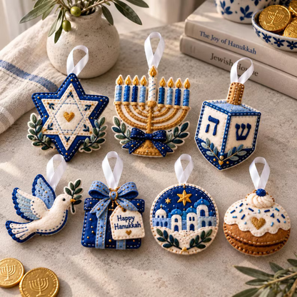 Hanukkah Felt Ornament: Blue Menorah, Dreidel, Star of David Jewish Decor, Christmas Gift, Birthday Gift 4cca1f69-cbc7-4b2f-a181-f6d47bc62b9b-j4_converted.png