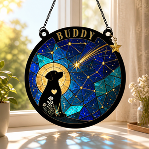 Personalized Dog Constellation Suncatcher - Personalized 1 Layered Suncatcher with Charm 4d131e01-3dc1-4eab-b00b-5c641ec8acc6.png