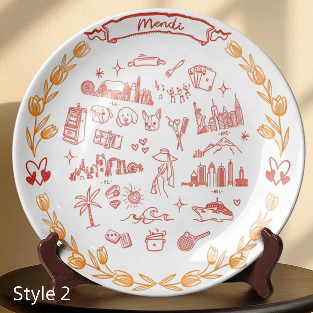 Personalized Wedding Platter – Custom Ceramic Plate for Couple, Anniversary Keepsake, New Home Gift, Romantic Home Decor 4d144b16-575e-489d-a278-36c86650c6eb-fhfffhfgh-4-.jpg