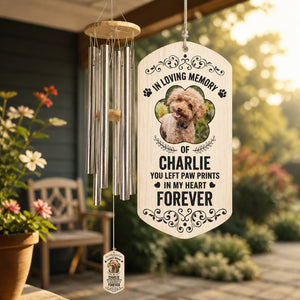 Pet Memorial Wind Chime – Forever In My Heart Photo - Personalized Windchime 4d193582-cc41-452b-905b-02f5d16d31af.jpg