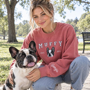Custom Dog Portrait Embroidered Sweatshirt - Personalized Pet Face Crewneck With Name - Christmas Dog Mom Gift - Pet Memorial Keepsake 4d2a54c0-362f-49aa-9402-8d1039e73e91-13.jpg