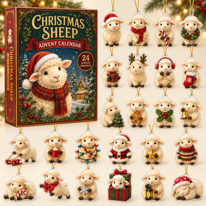 Christmas Sheep Holiday Advent Calendar 2026 - 24-Day Festive Countdown, Acrylic Charms Blind Box - Gift For Sheep Lovers 4d2deed9-e855-49a4-ae36-d5acf867aa61-christmas-sheep-box-charms.png