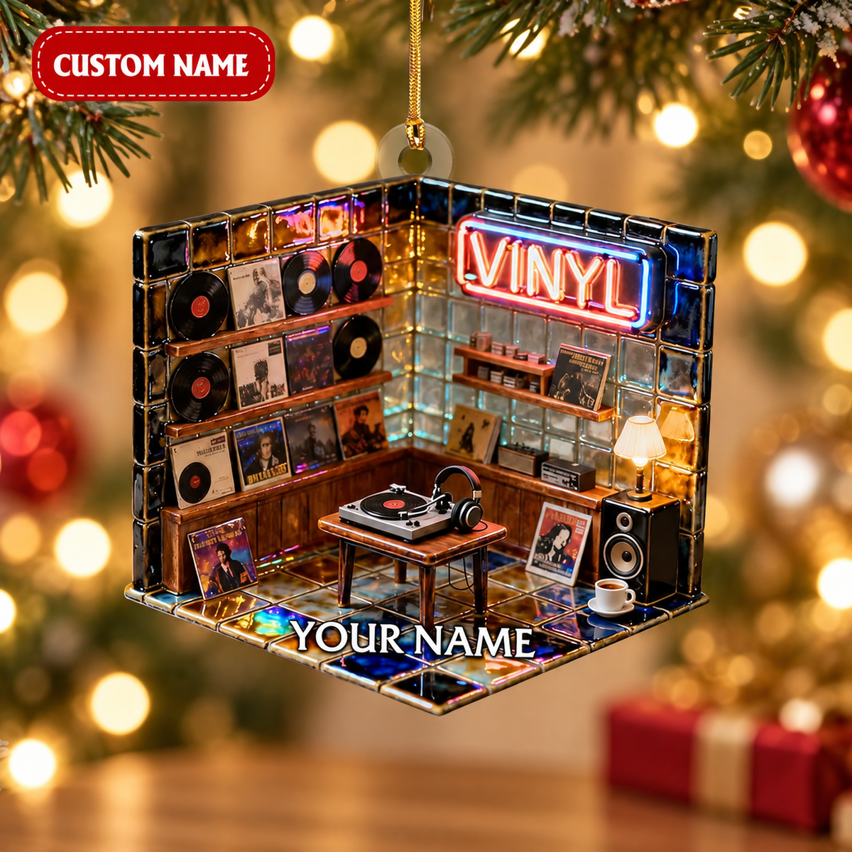 Personalized Vinyl Record Store Ornament, Music Lover Gift Hims, Hers 4d4e05ca-4b05-4ff2-82e7-0a768bcdf563-JK1.png