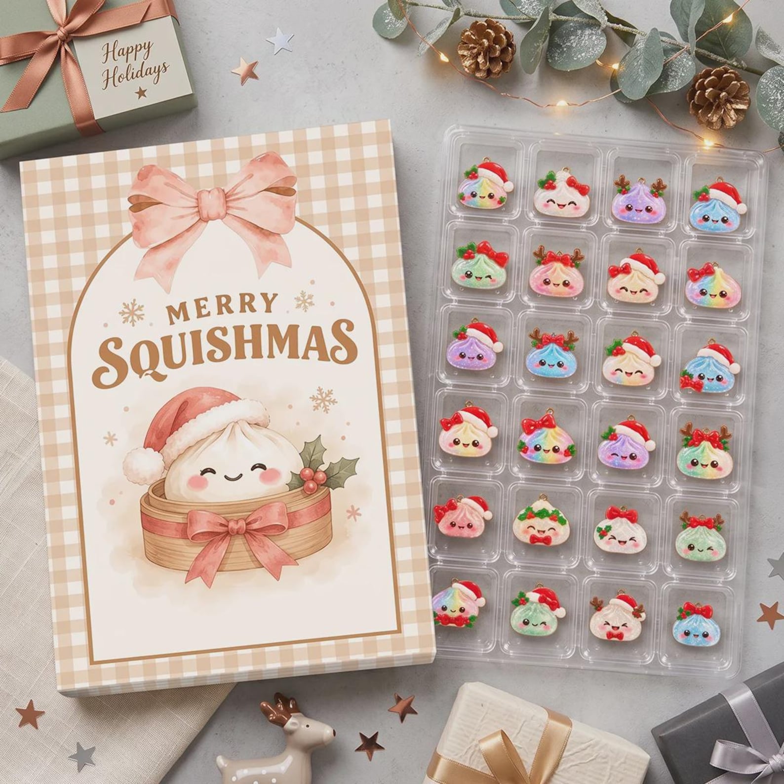 Dumpling Squishy Hunter Christmas Advent Calendar 2026 - 24 Day Spirits Countdown, Acrylic Charms Blind Box - Gift For Family 4d575850-3f2b-4882-8abd-c9efd7b11d21-il_1588xN.8601036870_bncg.jpg