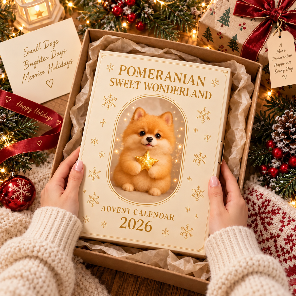 Pomeranian Christmas Advent Calendar 2026, 24 Acrylic Dog Ornaments Countdown Box, Dog Lover Gift & Decor 4d656499-496c-4c33-a084-eecf77e4e884-35be5255-0fc5-4543-bd14-36e236203eba.png