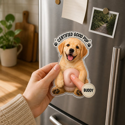 Custom Pet Boop Magnet – Photo Upload with Name Badge - Personalized Acrylic Refrigerator Magnet - Soft Rubber Belly 4d65fadf-59db-475e-b131-8fd5a1a301e6.jpg
