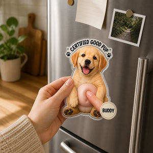 Custom Pet Boop Magnet – Photo Upload with Name Badge - Personalized Acrylic Refrigerator Magnet - Soft Rubber Belly 4d65fadf-59db-475e-b131-8fd5a1a301e6.jpg