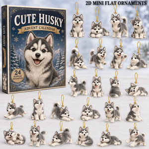 Cute Husky Advent Calendar 2026 - 24-Day Festive Countdown, Acrylic Charms Blind Box - Gift For Dog Lovers 4d76604e-0c24-4699-be15-af4a05a5aaf5-husky-text.png