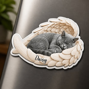 Custom Pet Memorial Angel Wings Fridge Magnet - Personalized Custom Shape Fridge Magnet 4d8e6680-fef7-475a-afe5-2ea87e8be07e.jpg