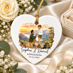 Custom Engagement Ornament, Couple Photo Engaged Ornament, Watercolor Photo Gift for Newly Engaged Couple, Engagement Gifts 4d8f884d-9572-4532-a355-f9b80d0f5102-a925ec1b-2762-4f44-b952-5d097353fe0e.png