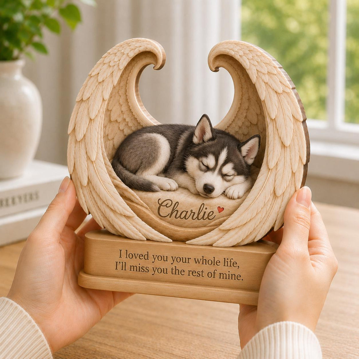 Personalized Cat Memorial Wooden Block, Custom Cat Photo Angel Wings Keepsake, Cat Loss Sympathy Gift, Pet Memorial Decor 4d934bf3-7400-409d-a1b8-ef8568db540d-8.jpg