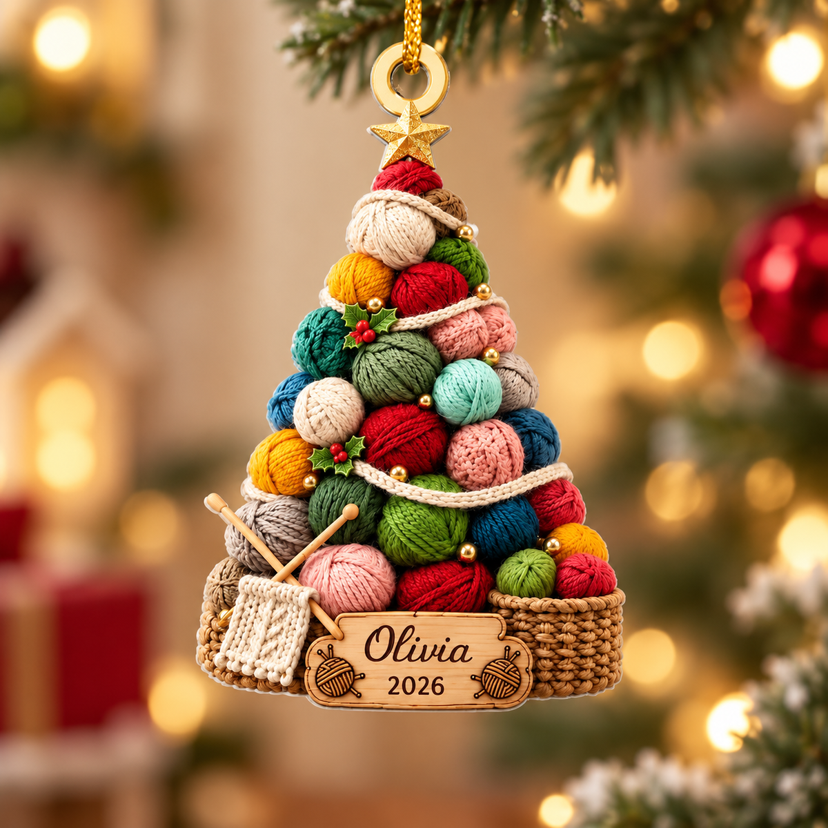 Personalized 2D Flat Knitting Wool Christmas Ornament, Crochet Ornament, Crochet Lover Gift for Mom, Grandma Christmas Gift, Yarn Lover 4dcc6dea-d2b2-40b0-a834-5061f22374f6-fdder-5-.png