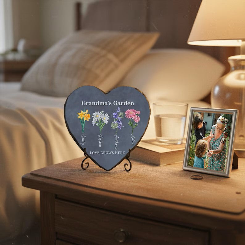 Personalized Garden Stone, Grandmas Birth Flower Gift, Mothers Day Gift for Mom SD-201 4de567ec-a92f-4800-b5e1-2d363a1acac0-r-rtrtytytyu.jpg