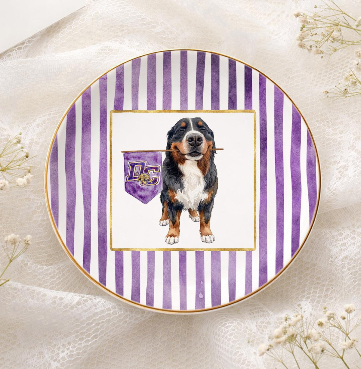 Custom Collegiate Pet Portrait Ring Dish, Graduation Gifts, School Logo Keepsake, Sports Team Pet Jewelry Dish, College Grad Gifts For Her 4e052377-db7f-4ab7-b5f9-bddc5050bc6b-9.jpg