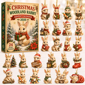 Christmas Woodland Rabbit Advent Calendar 2026 - 24-Day Festive Countdown, Acrylic Charms Blind Box - Gift For Woodland Lovers, Family & Friends 4e212514-a6d2-42f6-bba7-0f25bb2ca33d-woodland-rabbit-box-charms.png
