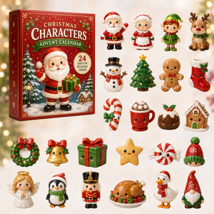 Christmas Characters Advent Calendar 2026 - 24-Day Festive Countdown, Acrylic Charms Blind Box - Gift For Family & Friends 4e3bd830-f33e-40af-bffd-966f9a02728a-santa.png