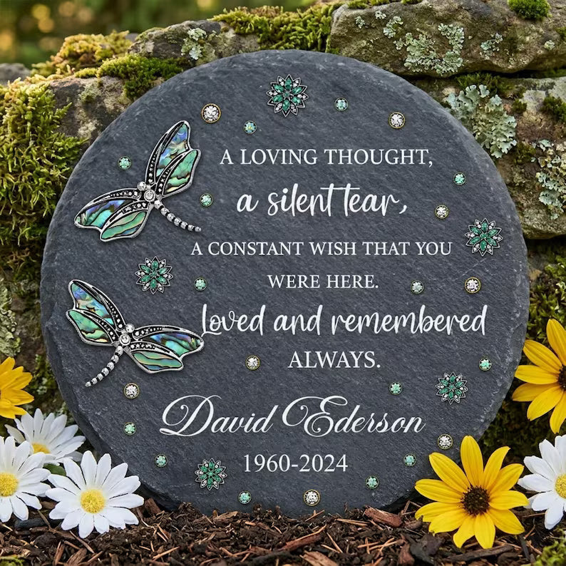 Personalized Dragonfly Memorial Stone – Garden Remembrance Decor, Outdoor Sympathy Gift 4e3de1da-1ed7-4922-a11f-8e838e6e2747-dsfgre-2-.jpg