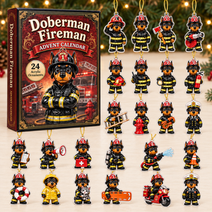 Doberman Fireman Advent Calendar 2026 - 24-Day Festive Countdown, Acrylic Charms Blind Box - Gift For Doberman Lovers 4e41da72-3908-44d5-aa88-e337f0d13075-doberman-box-charms.png
