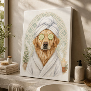 Custom Pet Spa Day Portrait Canvas - Personalized Canvas 4e486c16-2026-4074-944d-a7eb09936a90.jpg