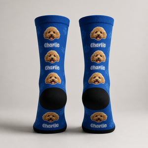 Custom Pet Face + Name Pattern Crew Socks - Personalized Socks - All over printed 4e57e22c-97f1-4328-9acd-559fcc45a869.jpg