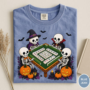 Comfort Colors Halloween Mahjong Shirt, Halloween Skeleton Mahjong Tee, Mahjong Lover Shirt, Mahjong Lover Gift, Funny Mahjong Lover Shirt 4e5a80f9-bb97-45e1-9d59-fb3e4e3707cb-8.jpg