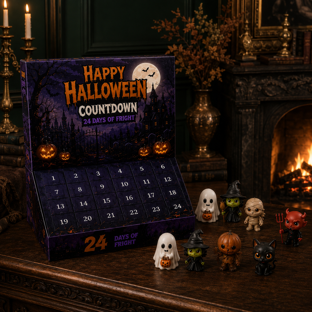 Halloween Advent Calendar 2026, 24 Day Blind Box, Mystery Box, Resin Figurines, Halloween Countdown Box, Spooky Collectibles, Halloween Gift 4e63a297-cb18-416f-b460-c508a529a714-banner-1.png
