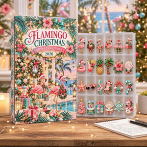 Flamingo Christmas Advent Calendar 2026, 24 Day Tropical Holiday Countdown, Pink Flamingo Ornaments, Beach Lover Gift, Coastal Xmas Decor 4ea5f50f-6180-4fd9-ac71-08714bc55278-il_1588xN.8603350302_9wzm.jpg